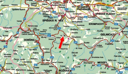 Mapa obce