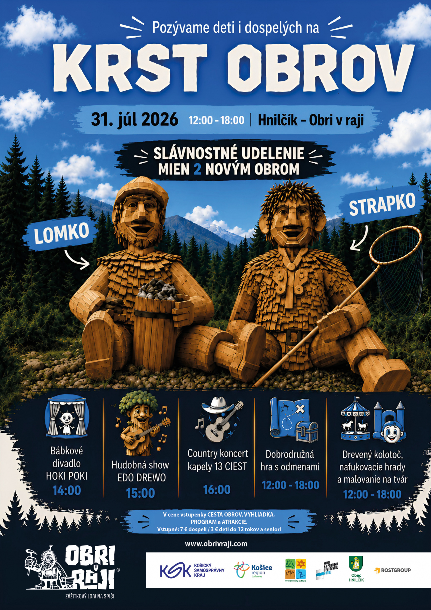 Fotka - 31. 7. 2026 -POZVÁNKA - KRST OBROV