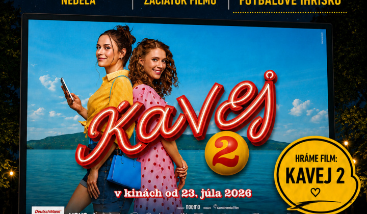 Fotka - 23. 8. 2026 - POZVÁNKA - POĎ NA FILM - letné kino